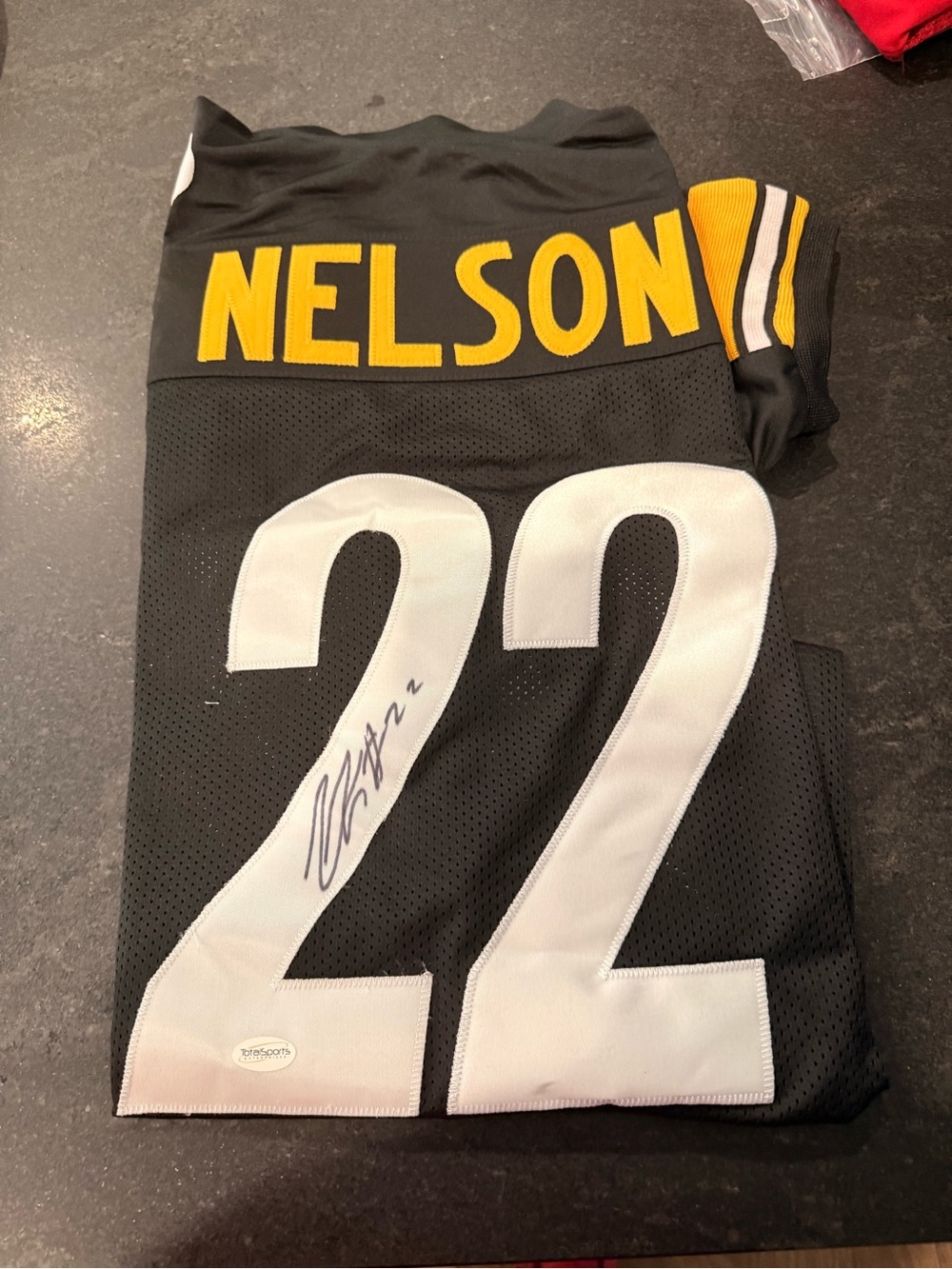 Stephen Nelson Steelers Signed